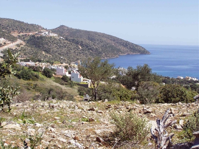 Superb Crete land plot with sea views for sale