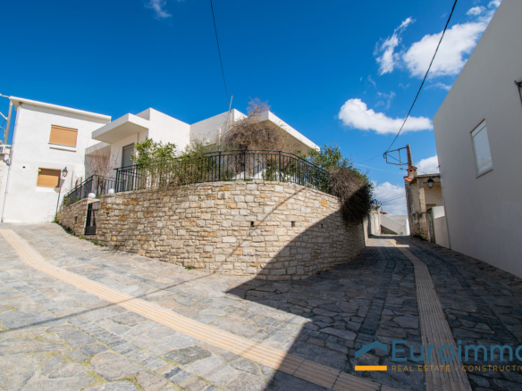 East Rethymno Countryside village house 70sq.m. with Landscape views for sale.