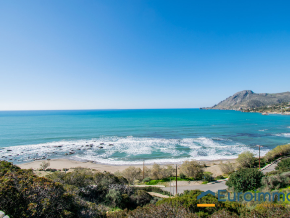 Plakias Town, seafront building plot 4.400sq.m. for sale.